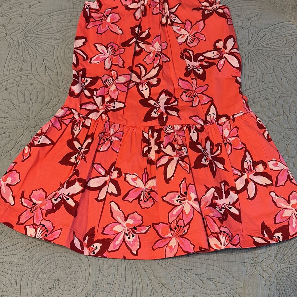 Kate Spade Skirt the Rules 140/10Years Floral Drop Skirt Dress - Picture 7 of 14